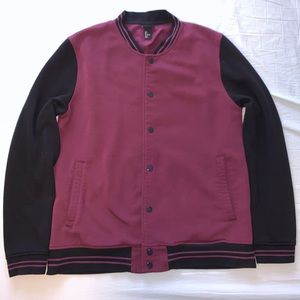 H&M Men Fleece Bomber Jacket